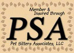 Member of Pet Sitters Associates
